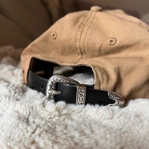 Urban Outfitters brown buckle dad hat